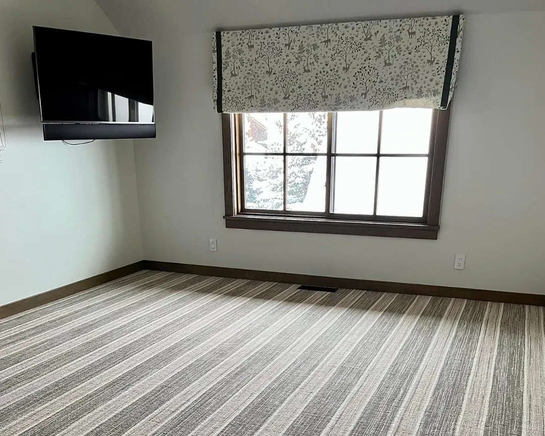 Carpet Installation in bedroom